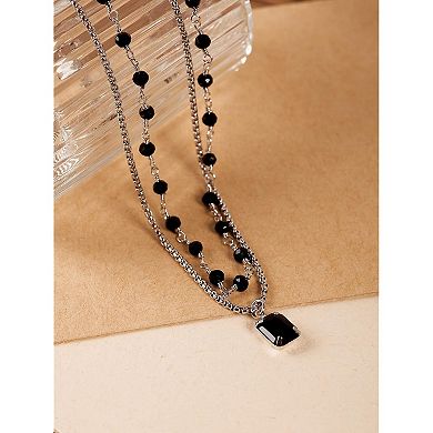 Gothic Boho Crystal Choker Necklace