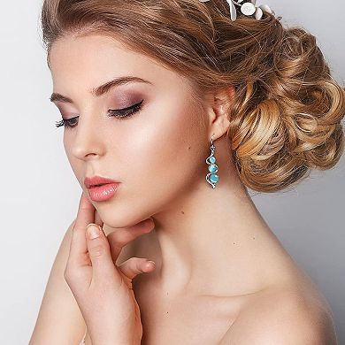 Vintage Teardrop Dangle Earrings Set