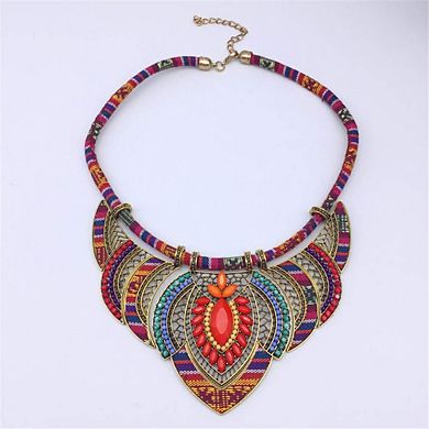 Silver Rhinestone Choker Necklace
