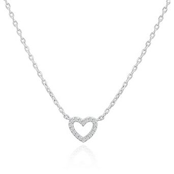 Dainty Heart Necklace for Women