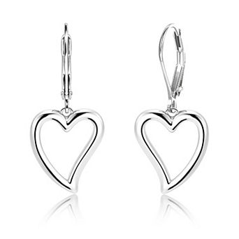 Heart Dangle Earrings