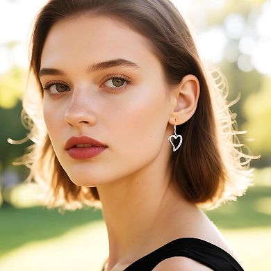 Heart Dangle Earrings