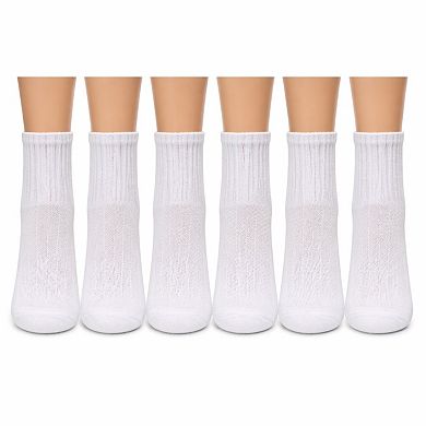 Women's Soft Mini Crew Cushioned Socks