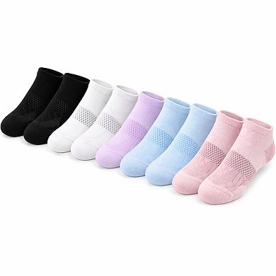 Athletic Ankle Socks for Women - 5-6 Pairs