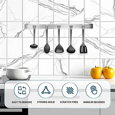 10-Pack Heavy-Duty Magnetic Hooks for Cruise Cabin and Fridge Hanging