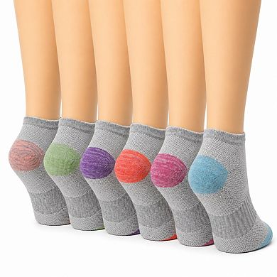 6 Pack Women's Super No Show Socks