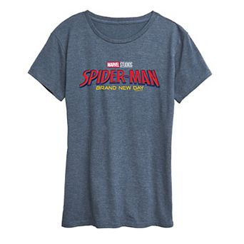 Women's Marvel Spider-Man Brand New Day Logo Graphic Tee