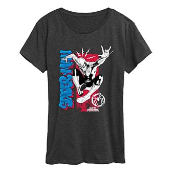 Women's Marvel Spider-Man Brand New Day Jump Action Graphic Tee