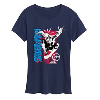 Women's Marvel Spider-Man Brand New Day Jump Action Graphic Tee