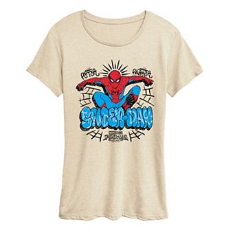 Women's Marvel Spider-Man Brand New Day Graffiti Graphic Tee