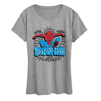 Women's Marvel Spider-Man Brand New Day Graffiti Graphic Tee