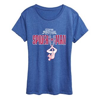Women's Marvel Spider-Man Brand New Day Logo Graphic Tee