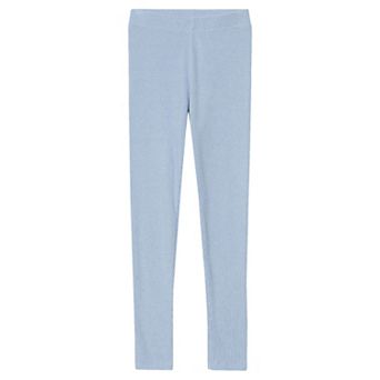 Girls 2-16 Lands' End Ribbed Knit Leggings