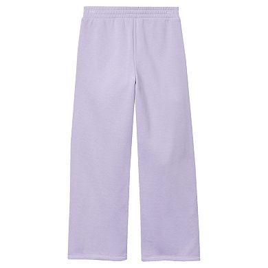 Girls 2-16 Lands' End Fleece Wide Leg Pants