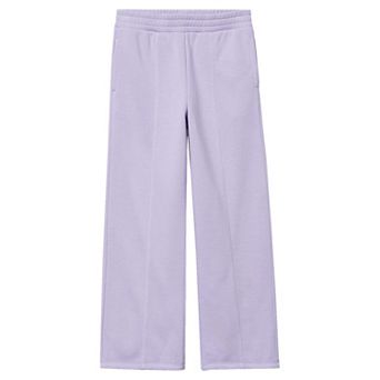 Girls 2-16 Lands' End Fleece Wide Leg Pants