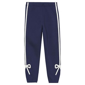 Girls 2-16 Lands' End Fleece Bow Joggers