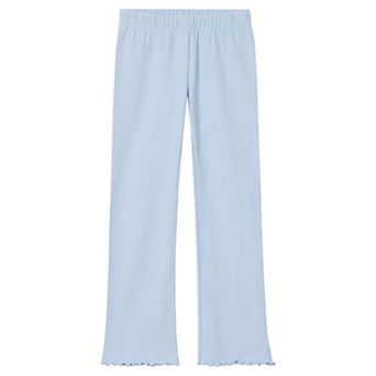 Girls 2-20 Lands' End Ribbed Knit Flare Leggings