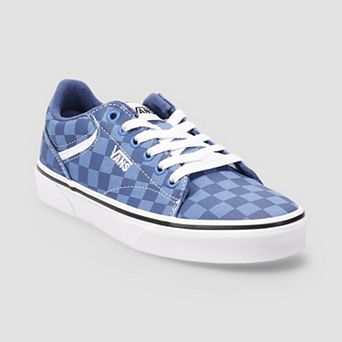 Vans® Seldan Big Kid Boys Lace-Up Checkerboard Sneakers