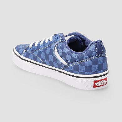 Vans® Seldan Big Kid Boys Lace-Up Checkerboard Sneakers
