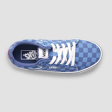 Vans® Seldan Big Kid Boys Lace-Up Checkerboard Sneakers
