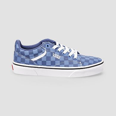 Vans® Seldan Big Kid Boys Lace-Up Checkerboard Sneakers