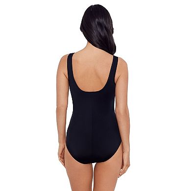 Women's Great Lengths Scoopneck Tank One-Piece Swimsuit
