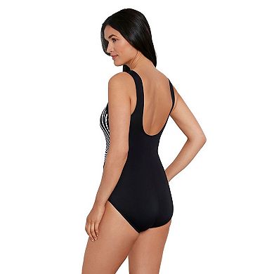 Women's Great Lengths Leading Points Illusion One-Piece Swimsuit
