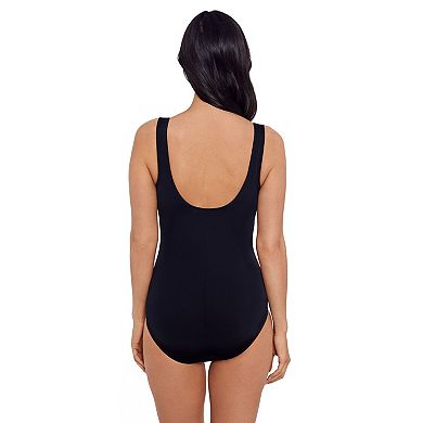 Women's Great Lengths Scoopneck Tank One-Piece Swimsuit