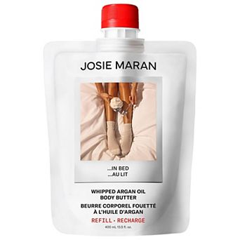 JOSIE MARAN ...In Bed (Whipped Vanilla Milk + Cashmere Musk) - Whipped Argan Oil Refilllable Body Butter Jar