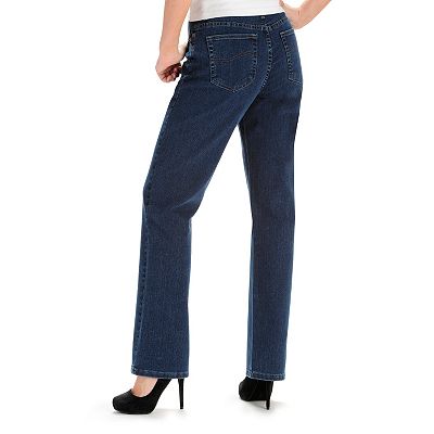 Petite Lee Relaxed Fit Straight Leg Jeans