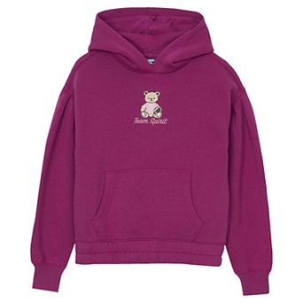 Girls 2-16 Lands' End Fleece Pullover Hoodie