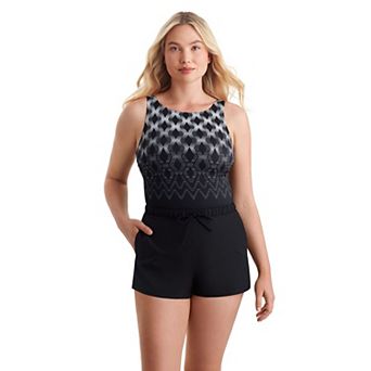 Women's Great Lengths Scoopneck Runaround One-Piece Swimsuit