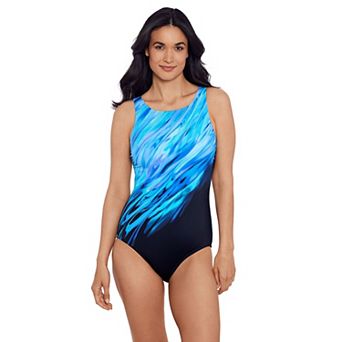 Women's Great Lengths Highneck One-Piece Swimsuit