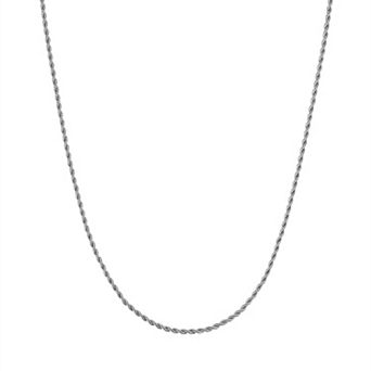 Lusso Platino Rope Chain Necklace