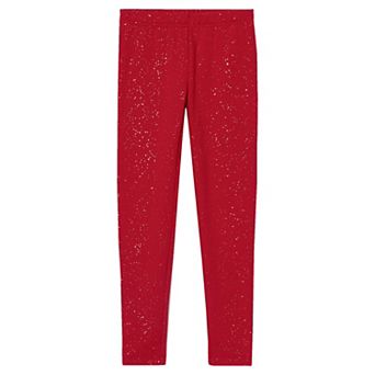 Girls 2-18 Lands' End Fleece Lined Leggings in Regular & Plus Size