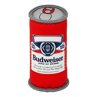 Budweiser Tough Can Plush Dog Toy