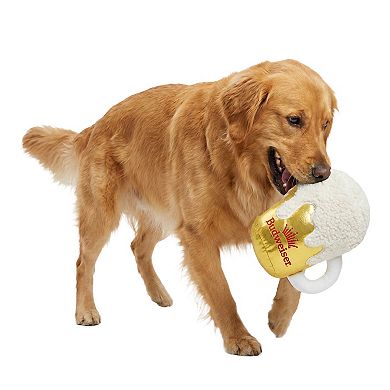 Budweiser Plush Mug Pet Toy
