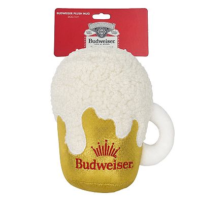 Budweiser Plush Mug Pet Toy