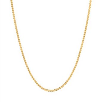 Lusso Platino Box Chain Necklace