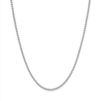 Lusso Platino Box Chain Necklace