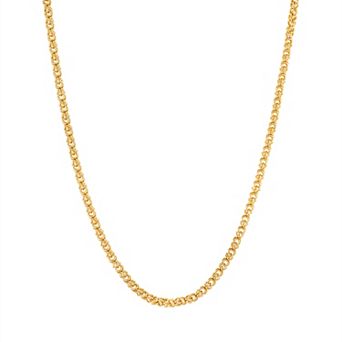 Lusso Platino Byzantine Chain Necklace