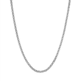 Lusso Platino Byzantine Chain Necklace