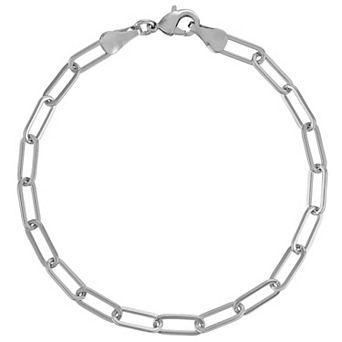 Lusso Platino Paperclip Chain Necklace