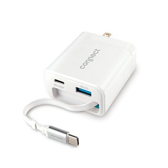 Connect Extendable 3-in-1 Wall Charger