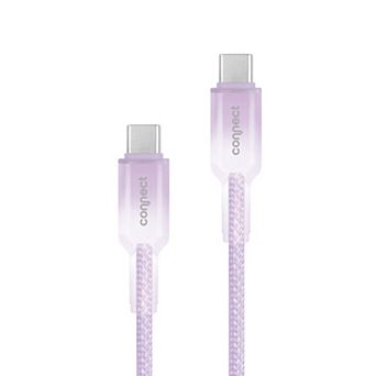 Connect Fast Charging USB-C to USB-C Braided Cable