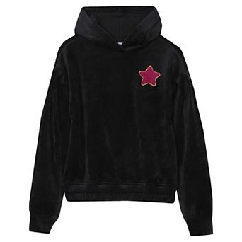 Girls 2-16 Lands' End Plush Pullover Hoodie