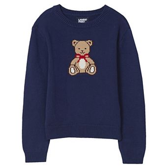 Girls 2-16 Lands' End Graphic Sweater