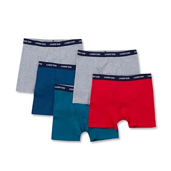 Boys 2-20 Lands' End 5-Pack Boxer Brief Underwear