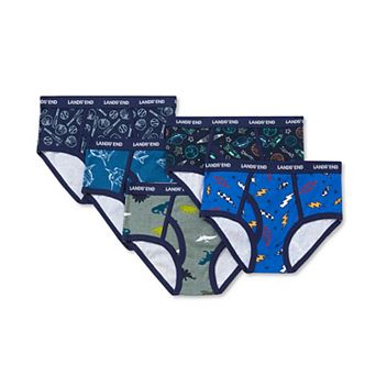 Boys 2-20 Lands' End 5-Pack Brief Underwear