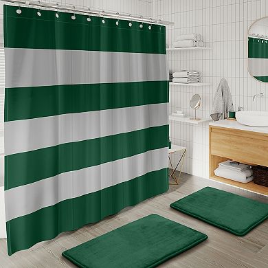 Clara Clark 28 Piece Complete Bathroom Set with Bath rugs & Shower Caddy